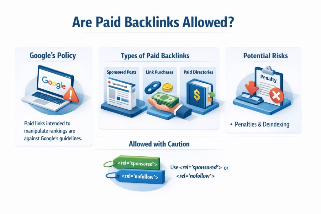 Are paid backlinks allowed