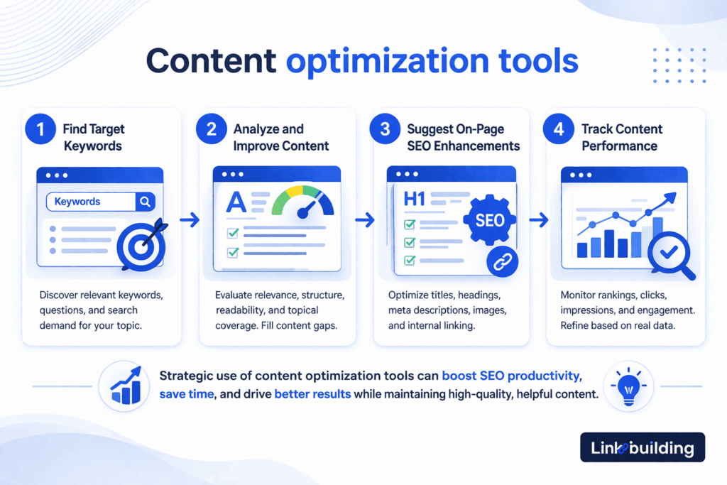 Content optimization tools