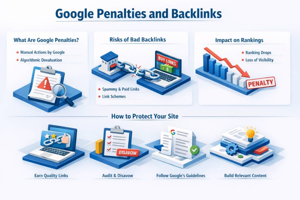Google penalties and backlinks