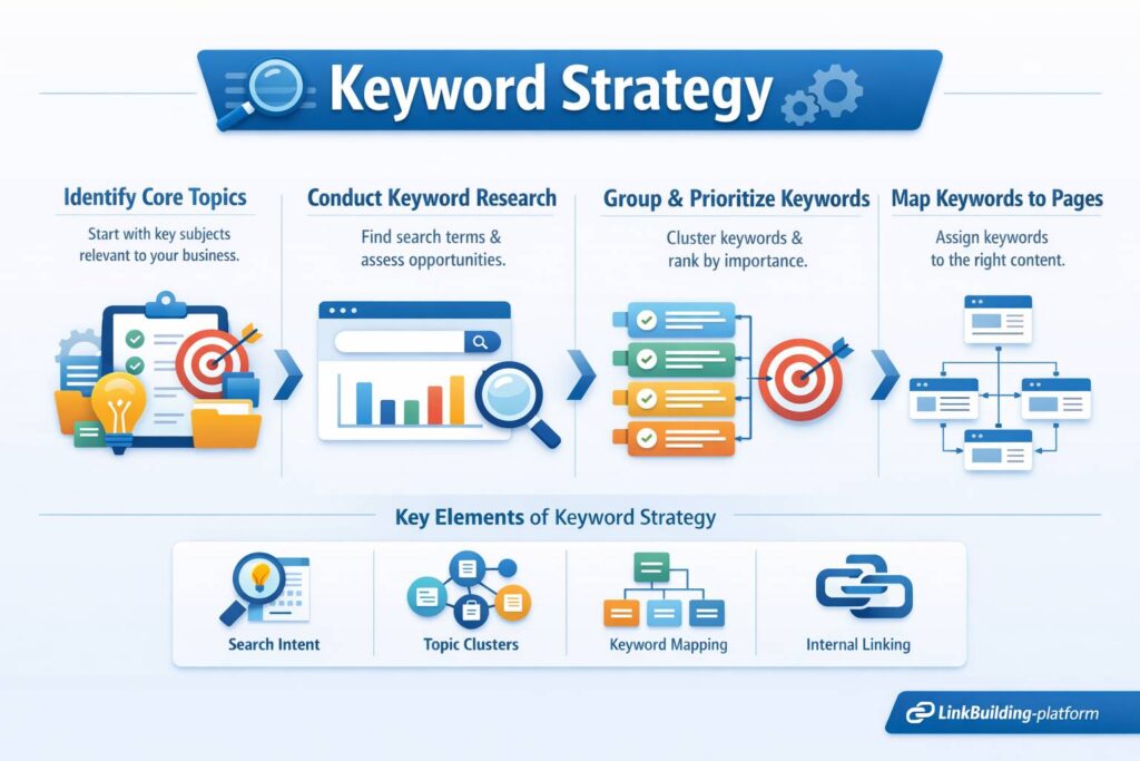 Keyword strategy