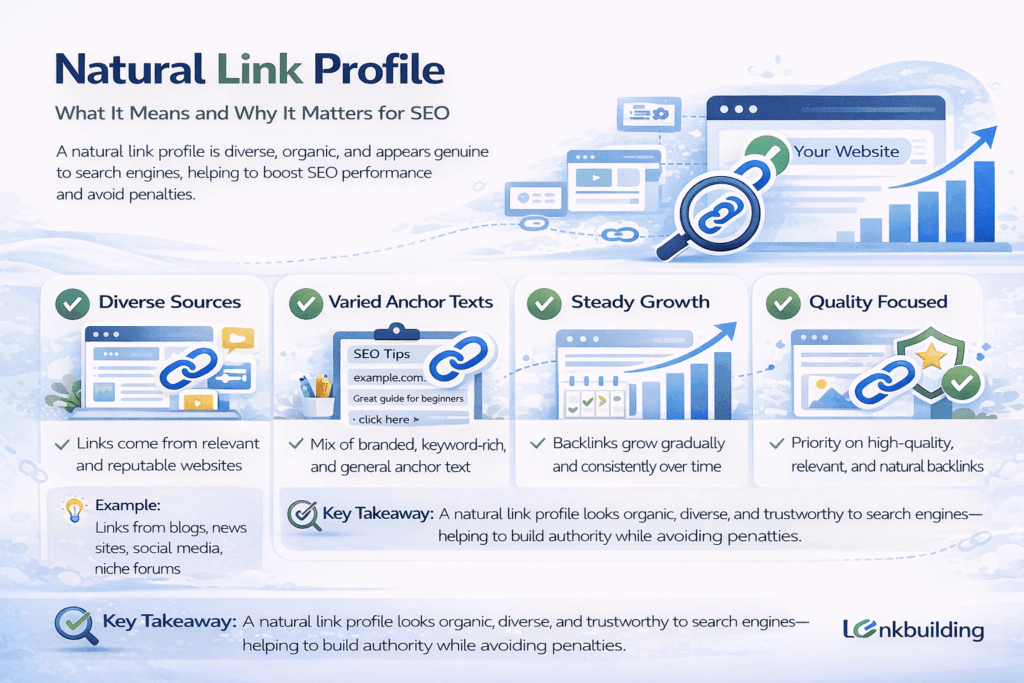 Natural link profile