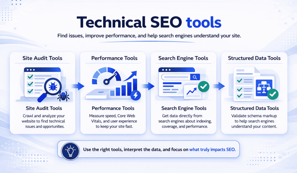 Technical SEO tools