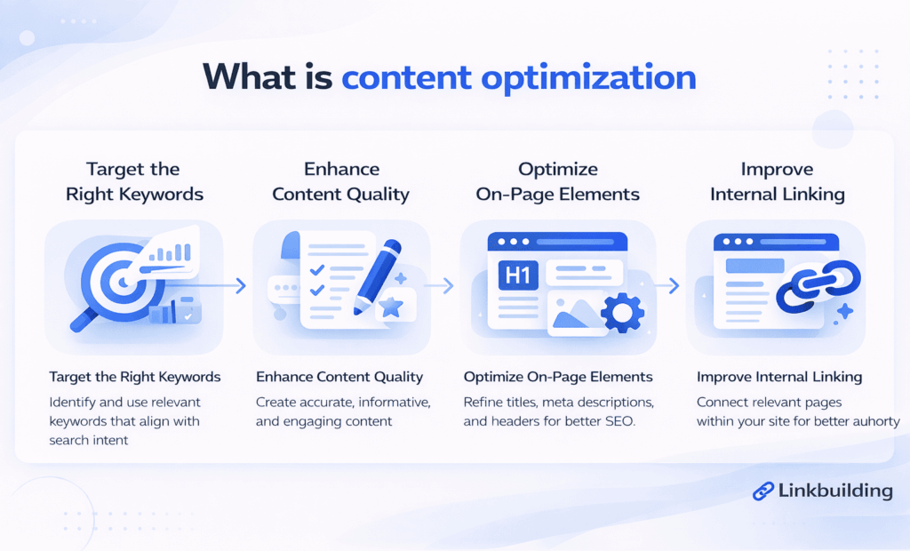 What is content optimization