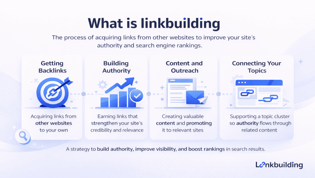 What is linkbuilding